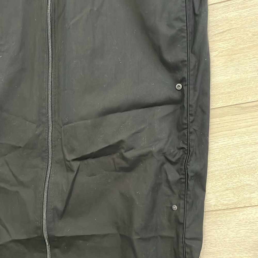 Authentic Black Canvas CHANEL Garment Travel Bag - Picture 11 of 12